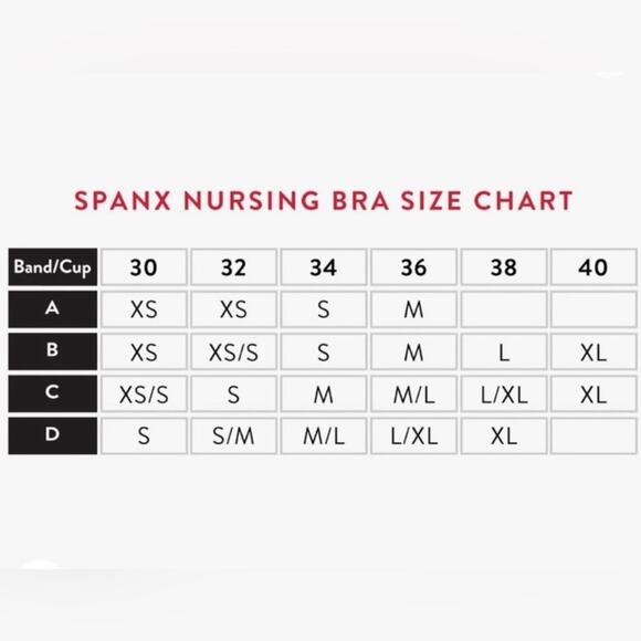 🆕 NWT SPANX Bra-llelujah Mama Nursing Bra Maternity Very Black Clip Down Cup XS - Picture 7 of 16